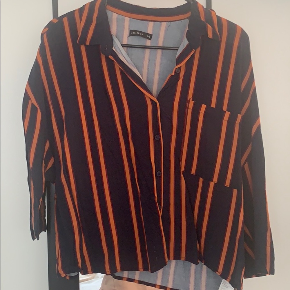 Cotton On on striped blouse
